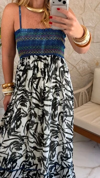 Vestido Boho Chic Gaia