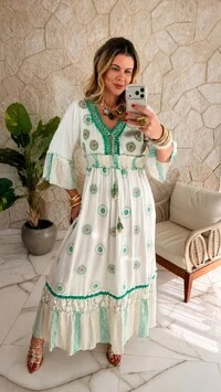 Vestido Boho Chic Luma