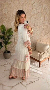 Vestido Boho Chic Serena