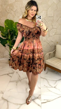 Vestido Lupita Curto