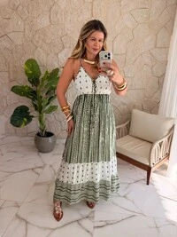 Vestido Boho Chic Manoela
