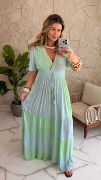 Vestido Boho Chic Longo Maia