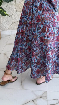 Vestido Boho Chic Longo Lena