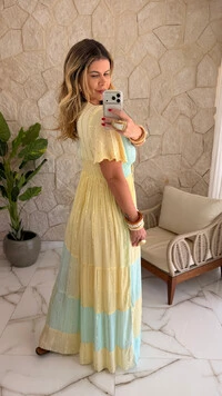 Vestido Boho Chic Longo Maia