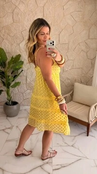 Vestido Curto Boho Chic Fontana