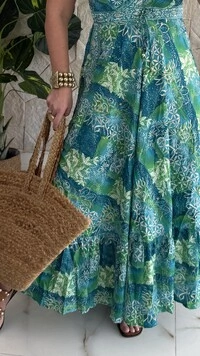 Vestido Boho Chic Longo Manu