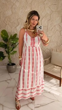 Vestido Boho Chic Rafaela