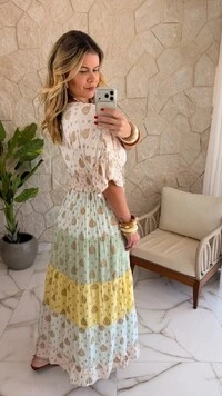 Vestido Boho Chic Celina