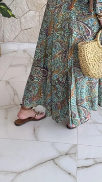 Vestido Boho Chic Longo Lena