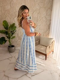Vestido Boho Chic Rafaela