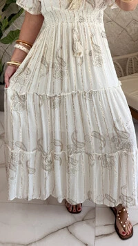 Vestido Boho Chic Longo Lavínia