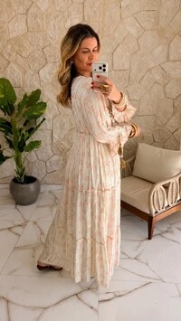 Vestido Boho Chic Amara
