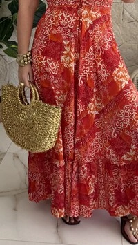 Vestido Boho Chic Longo Manu