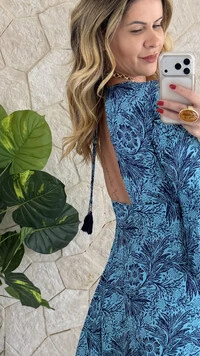 Vestido Boho Chic Longo Lena
