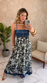 Vestido Boho Chic Gaia