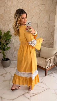 Vestido Boho Chic Alana