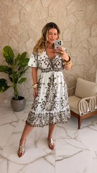 Vestido Boho Chic Catarine