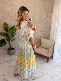Vestido Boho Chic Celina