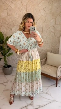 Vestido Boho Chic Celina
