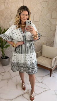 Vestido Boho Chic Maisa