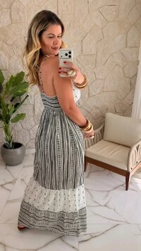 Vestido Boho Chic Manoela