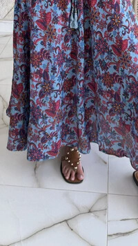 Vestido Boho Chic Longo Lena