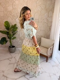 Vestido Boho Chic Celina