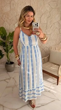 Vestido Boho Chic Rafaela
