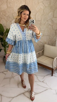 Vestido Boho Chic Maisa