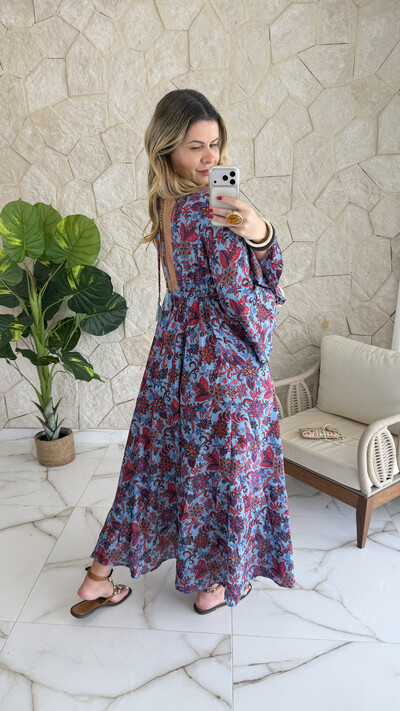 Foto Vestido Boho Chic Longo Lena
