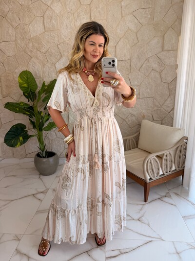 Foto Vestido Boho Chic Longo Lavínia