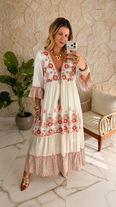 Foto Vestido Boho Chic Serena