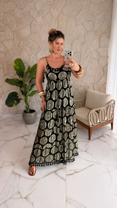 Foto Vestido Boho Chic Longo Selene