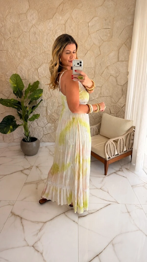 Vestido Boho Chic Longo Íris