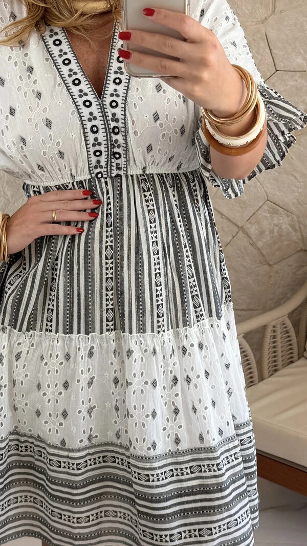 Vestido Boho Chic Maisa