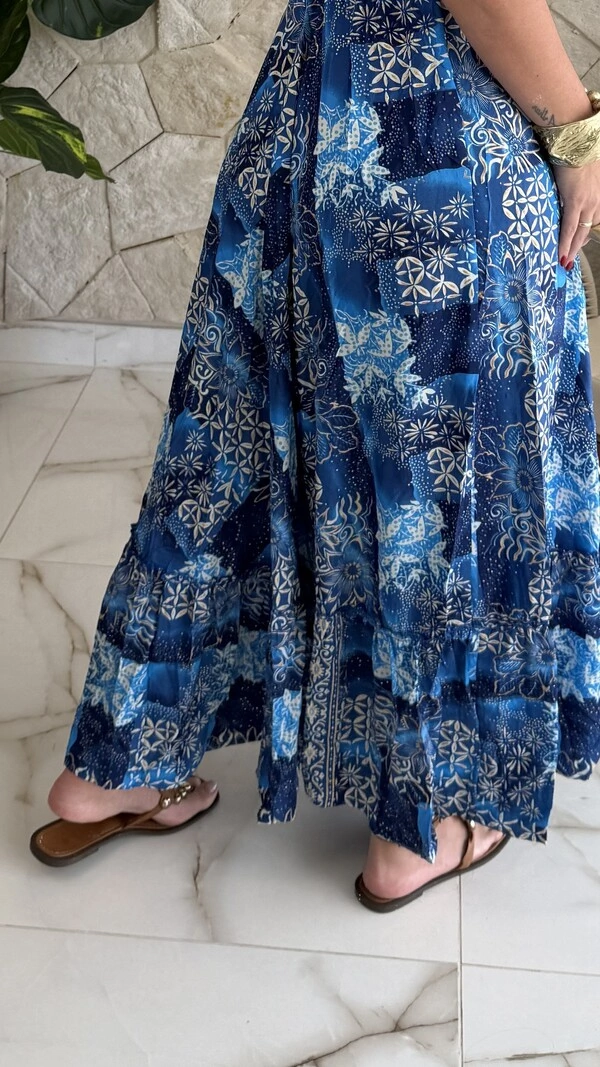Vestido Boho Chic Longo Manu