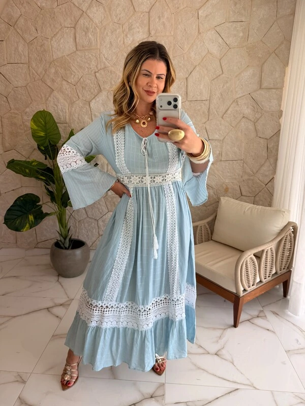 Vestido Boho Chic Alana
