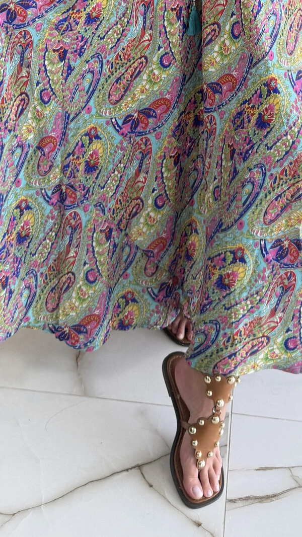 Vestido Boho Chic Longo Lena