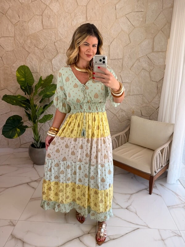 Vestido Boho Chic Celina