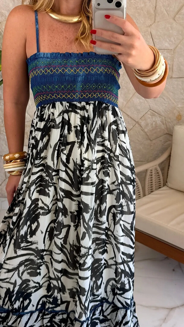 Vestido Boho Chic Gaia