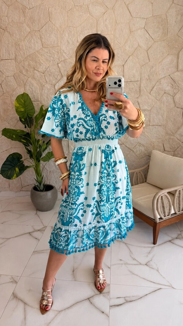 Vestido Boho Chic Catarine