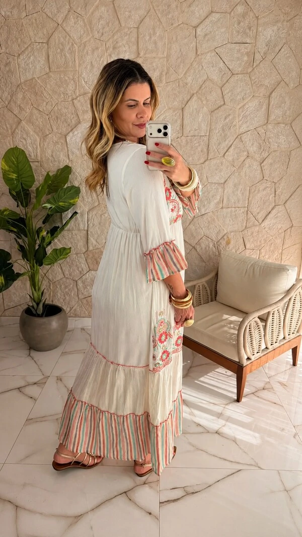 Vestido Boho Chic Serena