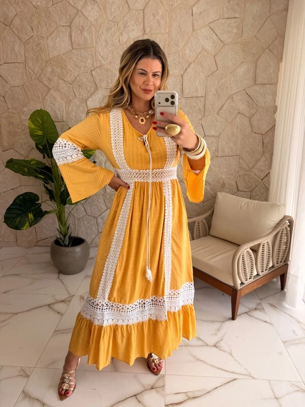 Vestido Boho Chic Alana
