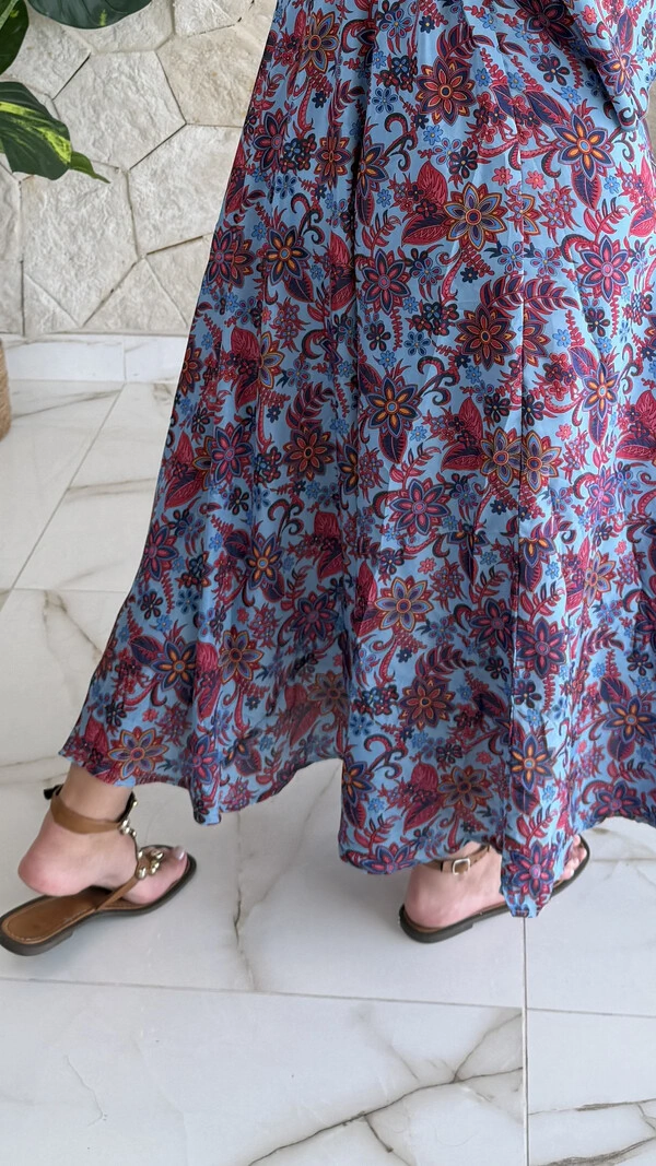Vestido Boho Chic Longo Lena