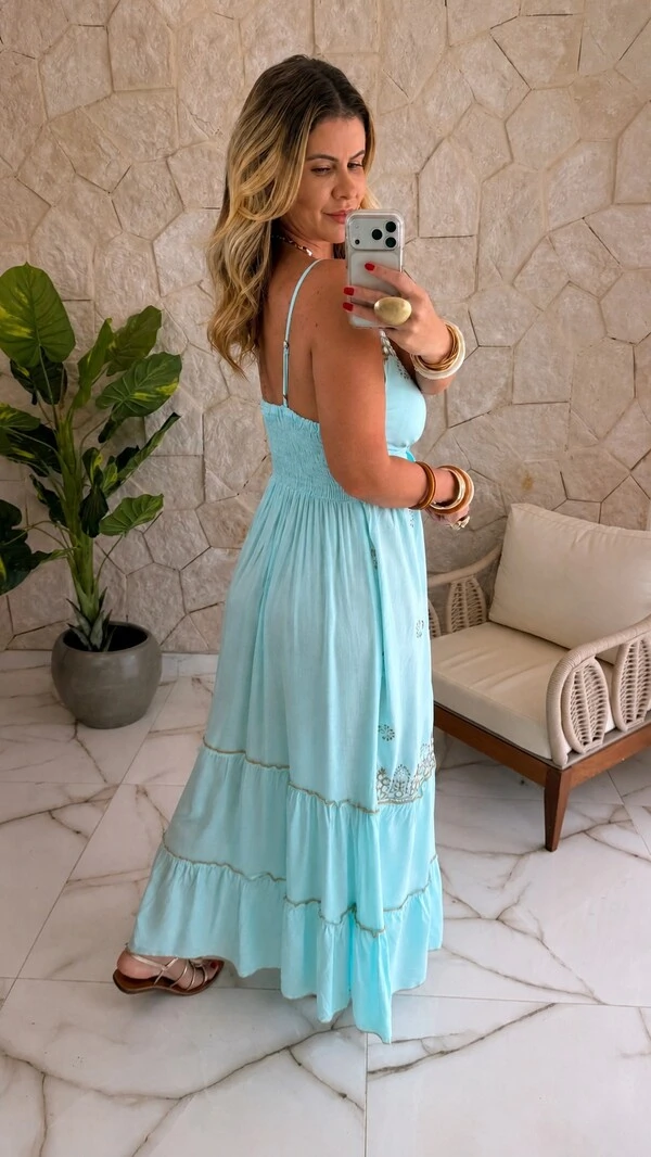 Vestido Boho Chic Flora