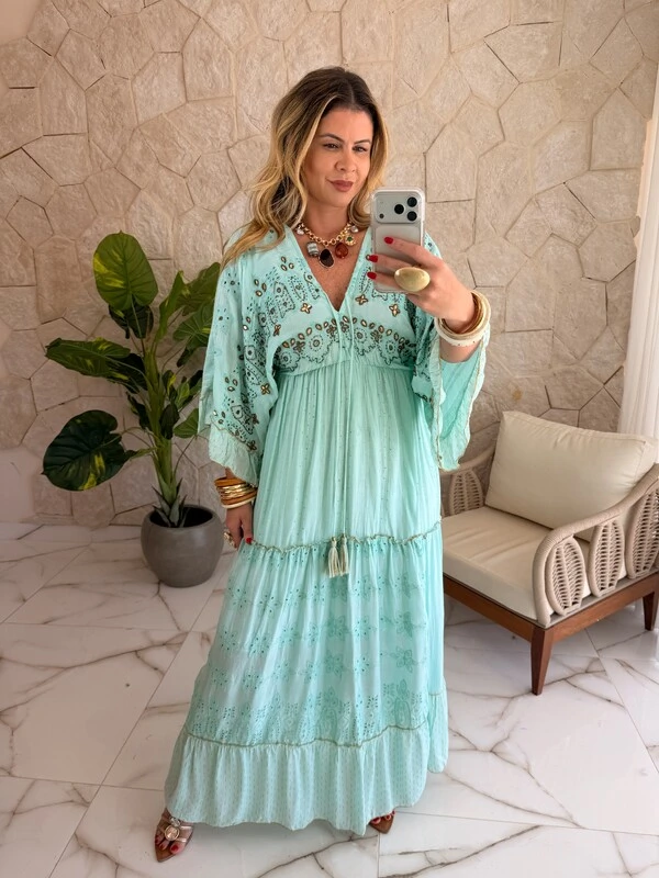 Vestido Boho Chic Jade