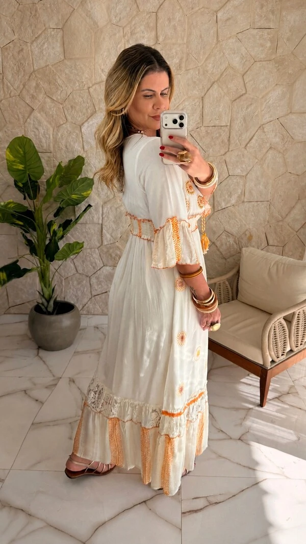 Vestido Boho Chic Luma