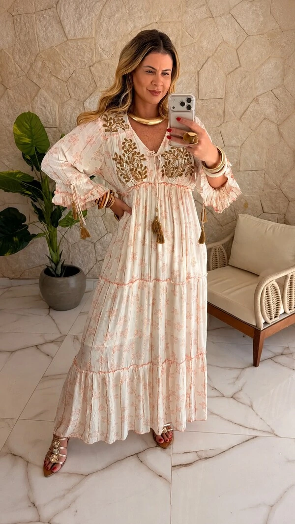 Vestido Boho Chic Amara