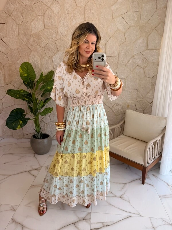Vestido Boho Chic Celina