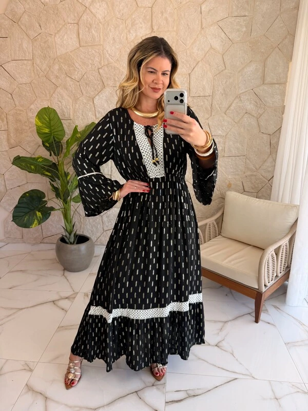 Vestido Boho Longo Elisa